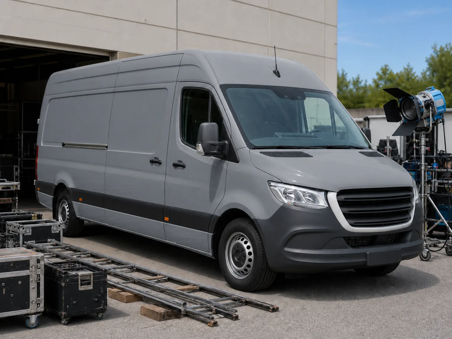 Grauer Sprinter